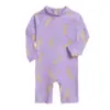 Traje de baño entero Bananas lila UPF 50