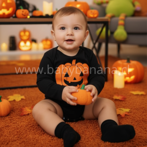 Disfraz Body negro calabaza