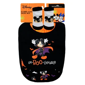 Mickey Halloween Set 2 bandanas + calcetines Bambino Disney