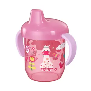 vaso con tapa bebe
