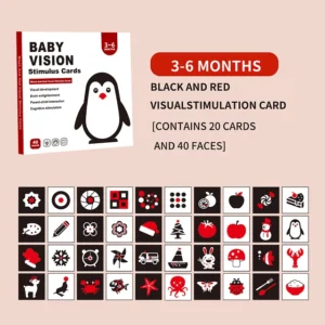 Tarjetas de estimulación 3-6 meses