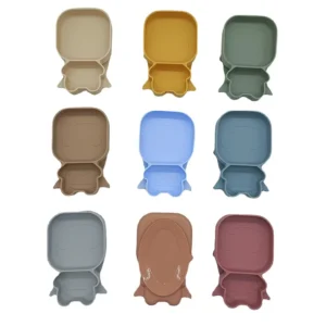 Plato de Silicona Superhombre (variedad de colores)
