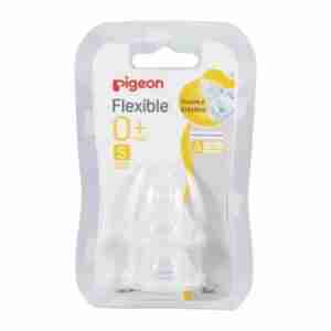 Tetina Flexible Pigeon S 0m+ (2 unids)